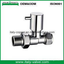 CE Certified Chromed Brass Radiator Valve (AV3079)